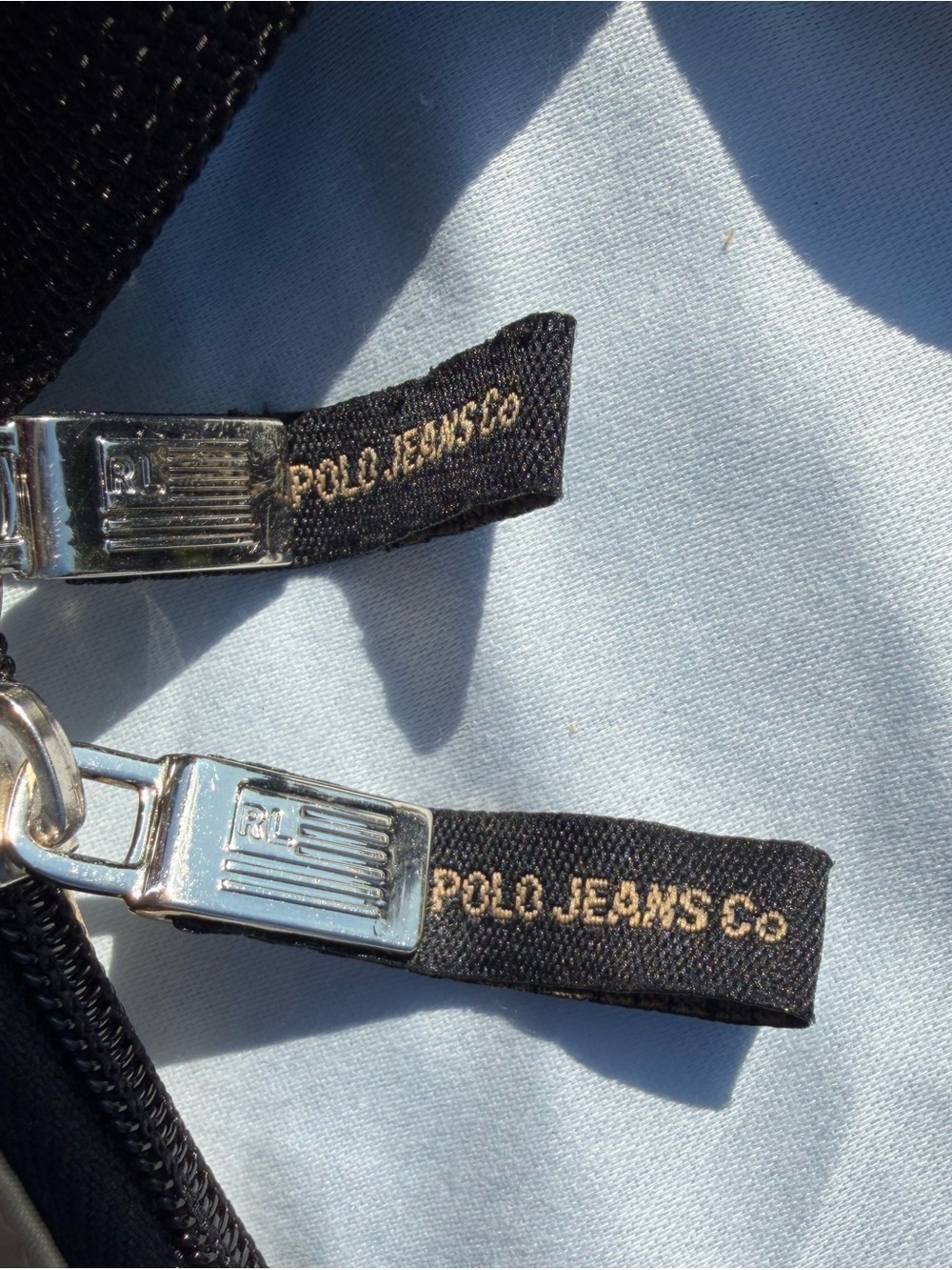 Ralph Lauren Vintage with Tags Polo Jeans Co. Tan and Black Duffel - Picture 8 of 10